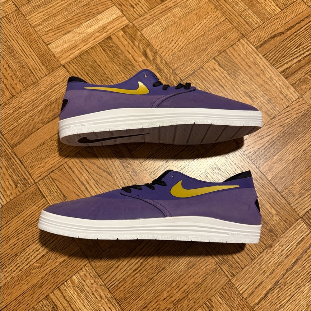 2013 Nike SB Lunar One Shot Purple size 9